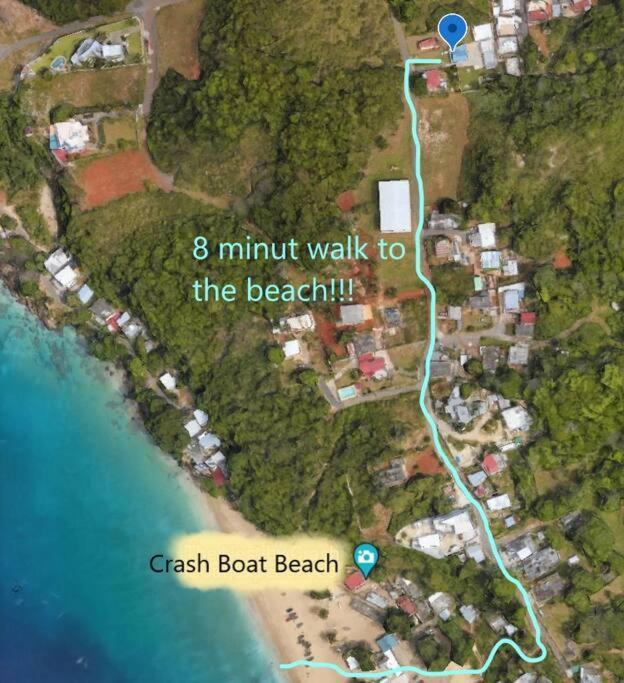 Aguadilla Sunset Apt Ac Wifi 8 Minute Walk Crashboat Beach Εξωτερικό φωτογραφία